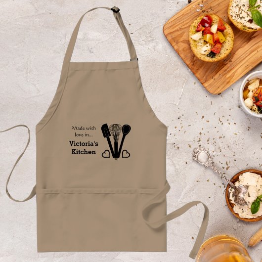 Baking Tools - Persoonlijke naam Standaard Schort