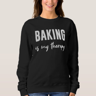 Bakken Bakker koekjesbakken is mijn therapie Trui