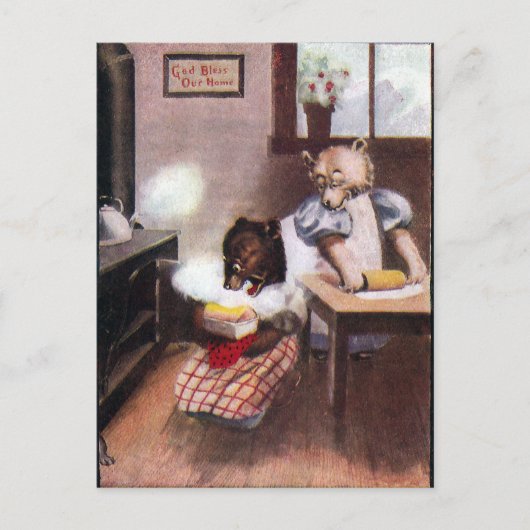 bakken Beren Briefkaart (Voorkant)