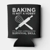 Bakken is geen hobby, het is een overlevingsvaardi blikjeskoeler (Achterkant)