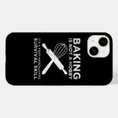 Bakken is geen hobby, het is een overlevingsvaardi Case-Mate iPhone case (Achterkant (horizontaal))