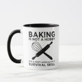 Bakken is geen hobby, het is een overlevingsvaardi mok (Links)