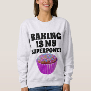 BAKKEN IS MIJN SUPERPOWER CUPCAKE T-SHIRTS