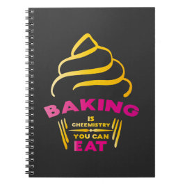 Bakken is scheikunde die je kunt eten notitieboek