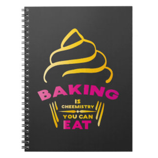 Bakken is scheikunde die je kunt eten notitieboek