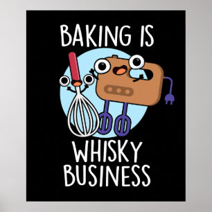 Bakken is whisky business bakker woordspeling donk poster