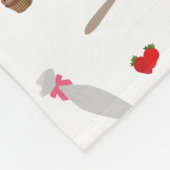 Bakken & Kookgerei Bakkerij Koken Monogram Fleece Deken (Hoek)