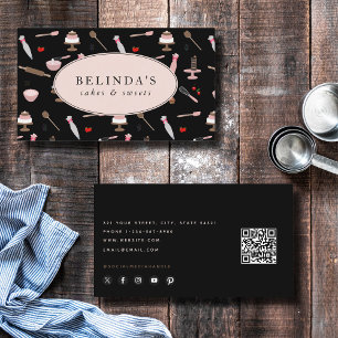 Bakken & Kookgerei Bakkerij Koken QR-code Visitekaartje