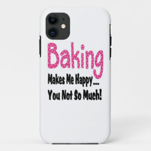 Bakken Maakt Me Gelukkig iPhone 11 Hoesje