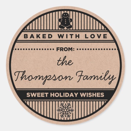 Bakken met liefde Stickers (Voorkant)