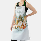 Bakken met mijn Gnomies Kerstmis Schort (Insitu)