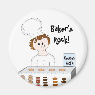 Bakken met stijl magneet