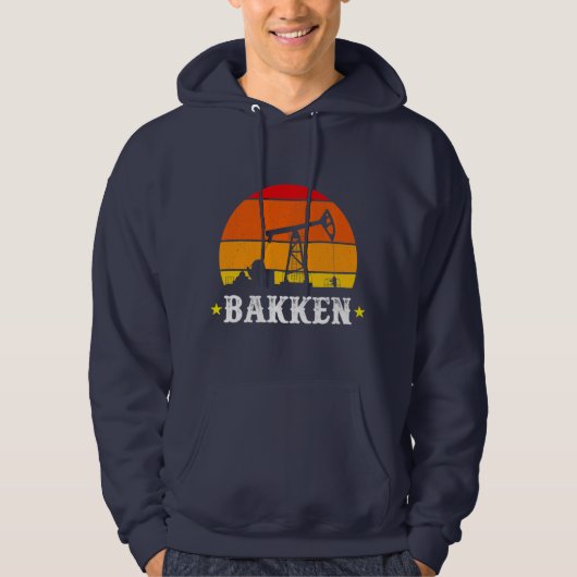 bakken olievlek hoodie (Voorkant)