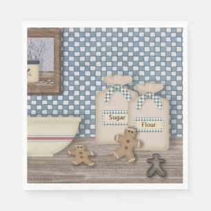 Bakken peperkoek Heren Papieren servetten