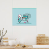 bakken poster (Keuken)