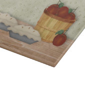 bakken van appeltaart snijplank (Hoek)