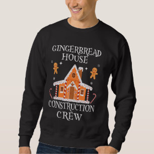 Bakken Xmas Gingerbread Huis Bouw Crew De Trui