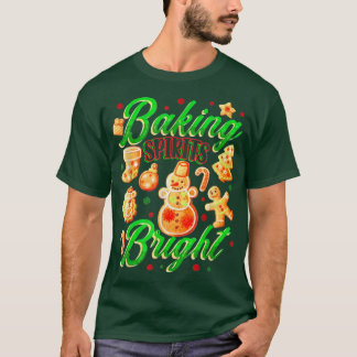 Bakkende gedistilleerde dranken helder 634 t-shirt