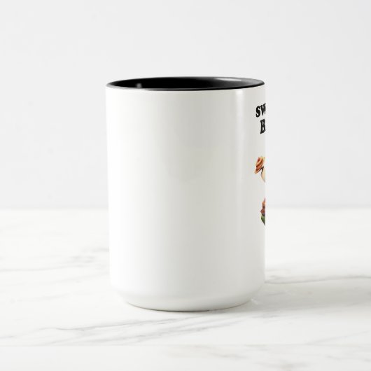 bakker 4 kikker, kok, pad, AI gegenereerde mok (Midden)