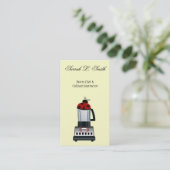 Bakker & Bakker Gebak Chef Visitekaartje (Staand voorkant)