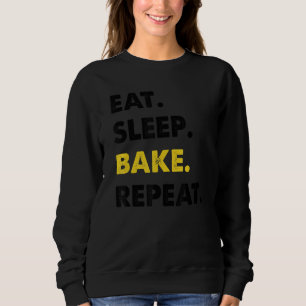 Bakker Bakkerij Eet Slaap Bak Herhaal Trui