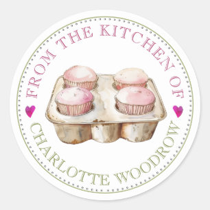 Bakker Bakkerijmedewerker Muffins Voedsel Label St