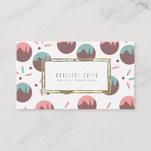 Bakker Cake Pops Cake Decorateur Visitekaartje