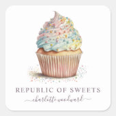 Bakker gebak Chef Cupcake Bakker's Product Labels (Voorkant)