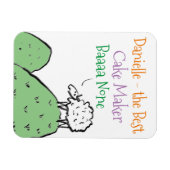 Bakker of taartmaker magneet (Horizontaal)