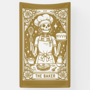 Bakker Pastaconditor Tarot Goud Product Spandoek