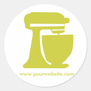 Bakker Personal-Cook Ronde Sticker