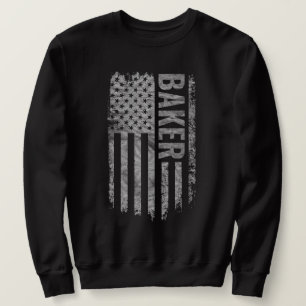 Bakker VS-vlag met distressed ontwerp Trui