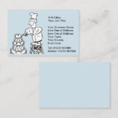 Bakkeraars, bakken en bakken visitekaartje (Voorkant / Achterkant)