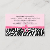 Bakkerdesserts Visitekaartje (Achterkant)