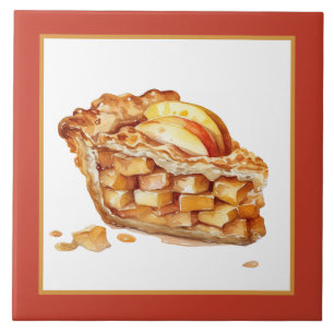 Bakkerij Appeltaart Home Zakelijk Vervaardigen Tegeltje