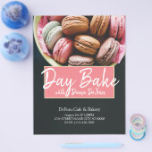 Bakkerij Bak Event Café Chef Flyer (Enkel)
