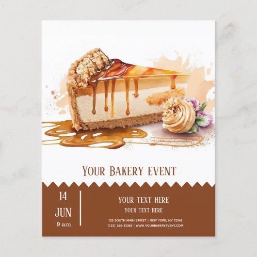 Bakkerij Bake flyer (Voorkant)