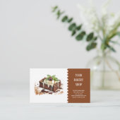 Bakkerij Bake visitekaartje (Staand voorkant)