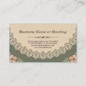 Bakkerij/Baker -  soep Visitekaartje (Achterkant)