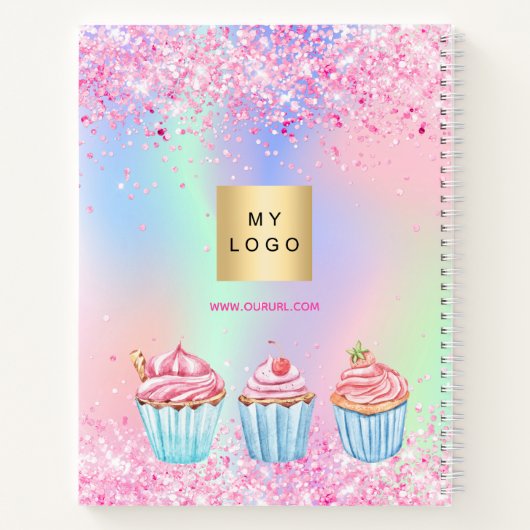 Bakkerij-bakkerij Notitieboek (Achterkant)