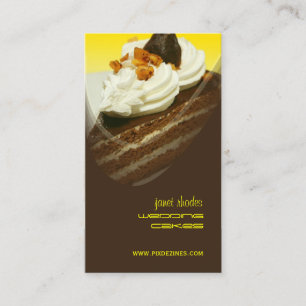 Bakkerij, bakkers Foto sjablonen visitekaartjes