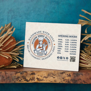 Bakkerij Banketbakkerij Bakken Catering Openingsti Fotoplaat