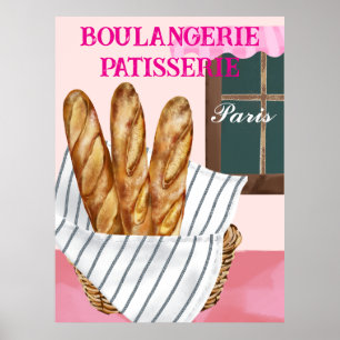 Bakkerij Banketbakkerij  Poster