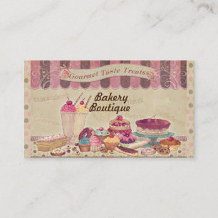 Bakkerij Boutique Cakes & Patisserie Visitekaartje