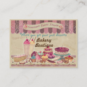 Bakkerij Boutique Cakes & Patisserie Visitekaartje