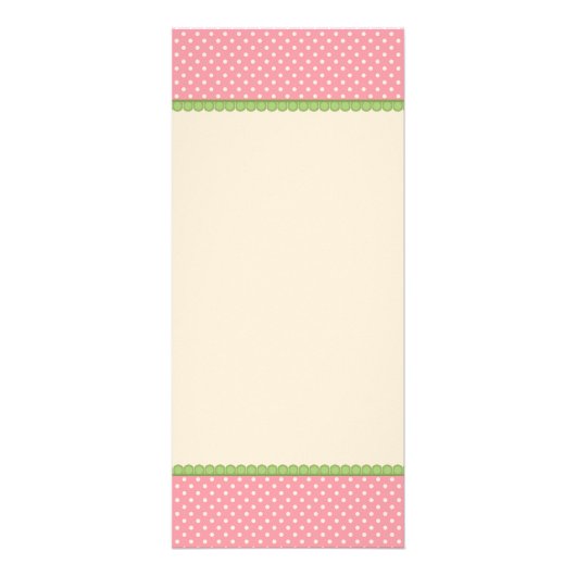 Bakkerij Boutique-productrackkaarten Reclamekaart (Achterkant)