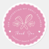 Bakkerij Business Sticker (Voorkant)