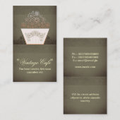 bakkerij café cupcake visitekaartje (Voorkant / Achterkant)