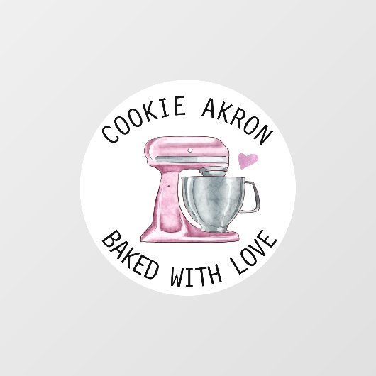 Bakkerij Cake Siroop Druppels Koekje Ruitstickers Raamsticker (Vel)