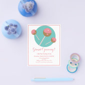 Bakkerij Cakepop behandelt brochure met snoepgoed (Enkel)